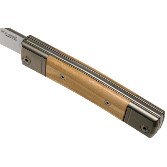 Складной нож LionSteel BestMan Drop, сталь M390, рукоять Olive